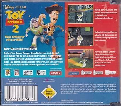 Toy Story 2 (Tysk udgave) - SEGA Dreamcast (B Grade) (Genbrug)